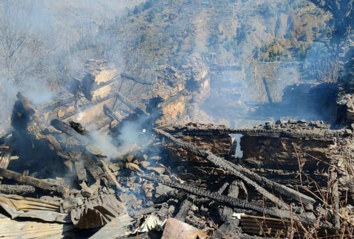 Rohru Shimla Himachal Pradesh News : 46 year old man charred to death in house fire