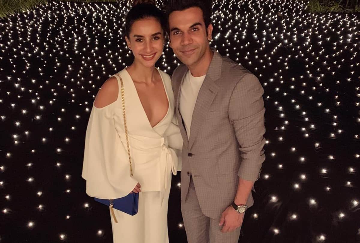 rajkummar rao Bride patralekha Traditional look Photos
