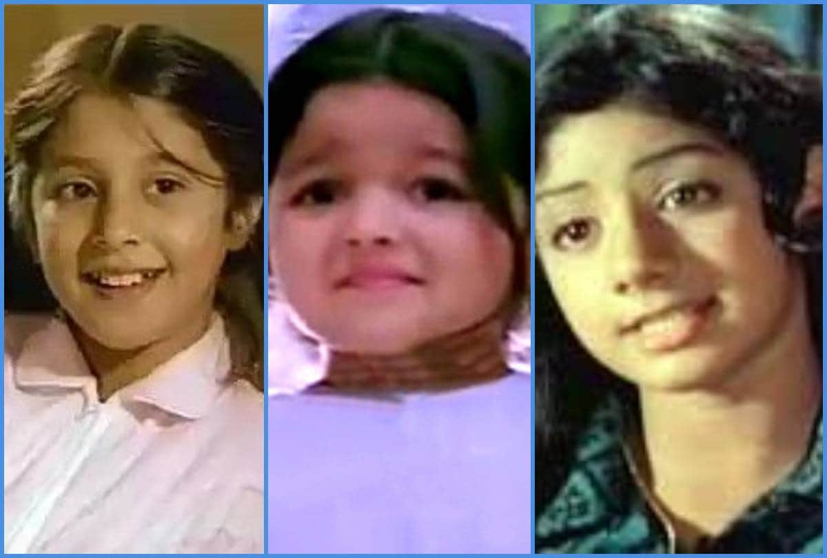 Children's Day 2021: From Sridevi to Urmila Matondkar, these actors have shown their acting skills in their childhood