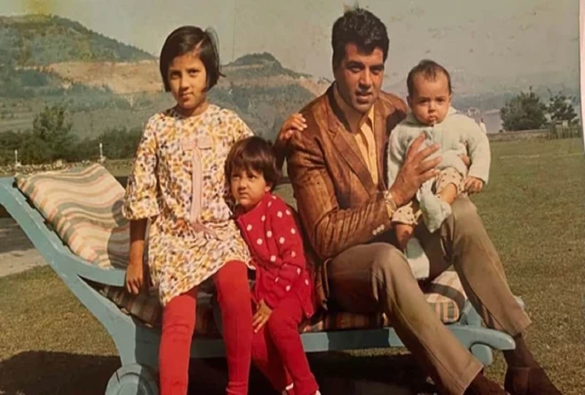 Bobby Deol shares rare unseen childhood pic with Dharmendra sisters