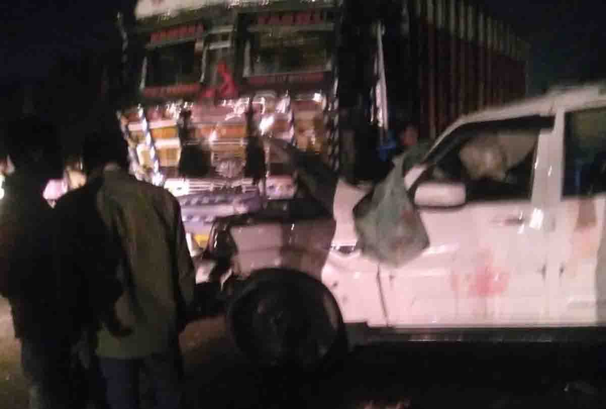 Road accident in Hamirpur: Four died, two injured