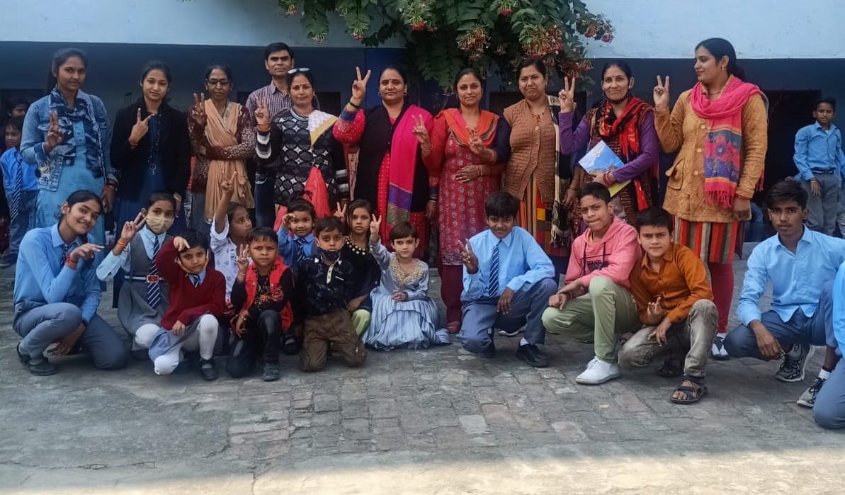 Children showed talent in fancy and sports competitions