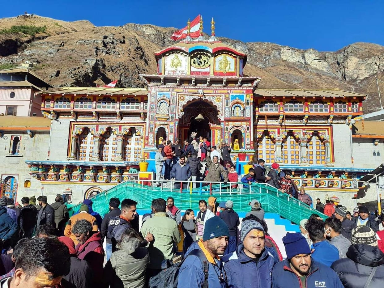 1395 pilgrims visited Badrinath