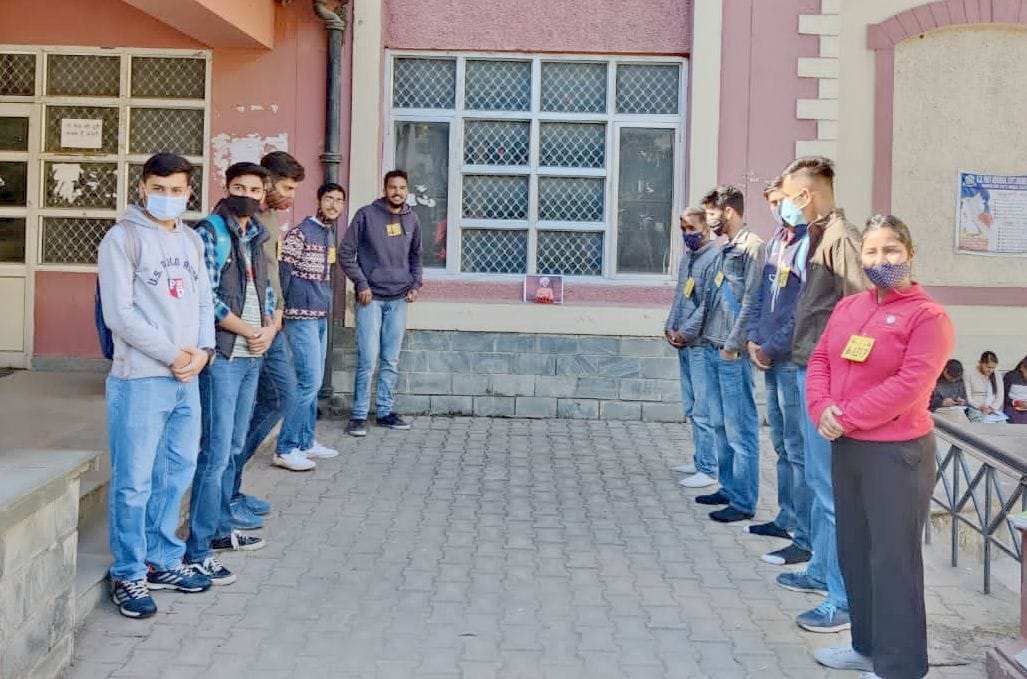abvp homage to birsa munda in rampur