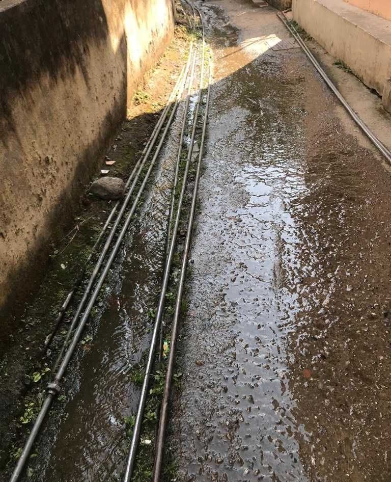 Water  Flowting in Jwala Devi Ward