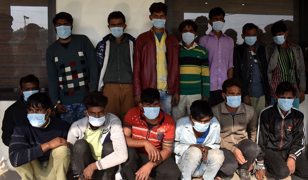 14 arrested