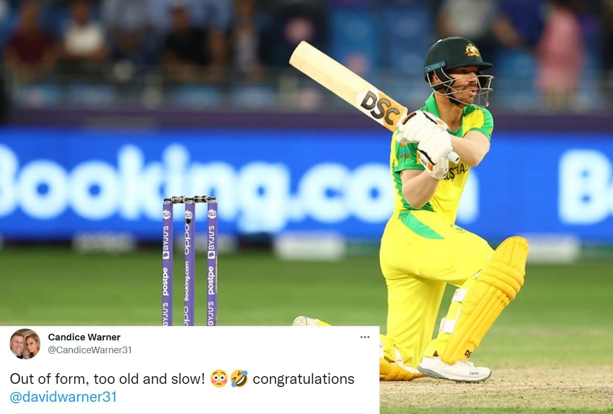 David Warners wife taunt on Sunrisers Hyderabad tweets out of form