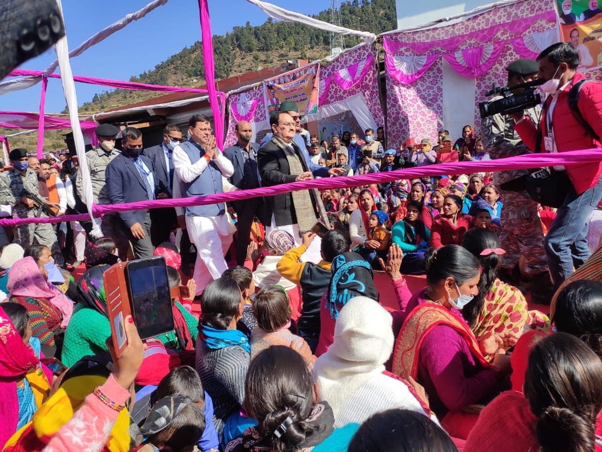 uttarakhand election 2022 news: BJP National President JP Nadda on Kumaon tour from today,