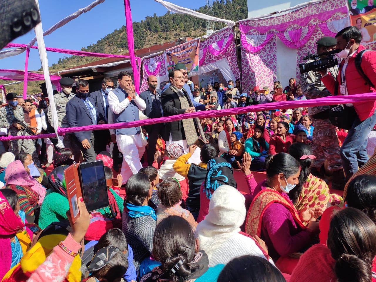 uttarakhand election 2022 news: BJP National President JP Nadda starts shaheed samman yatra