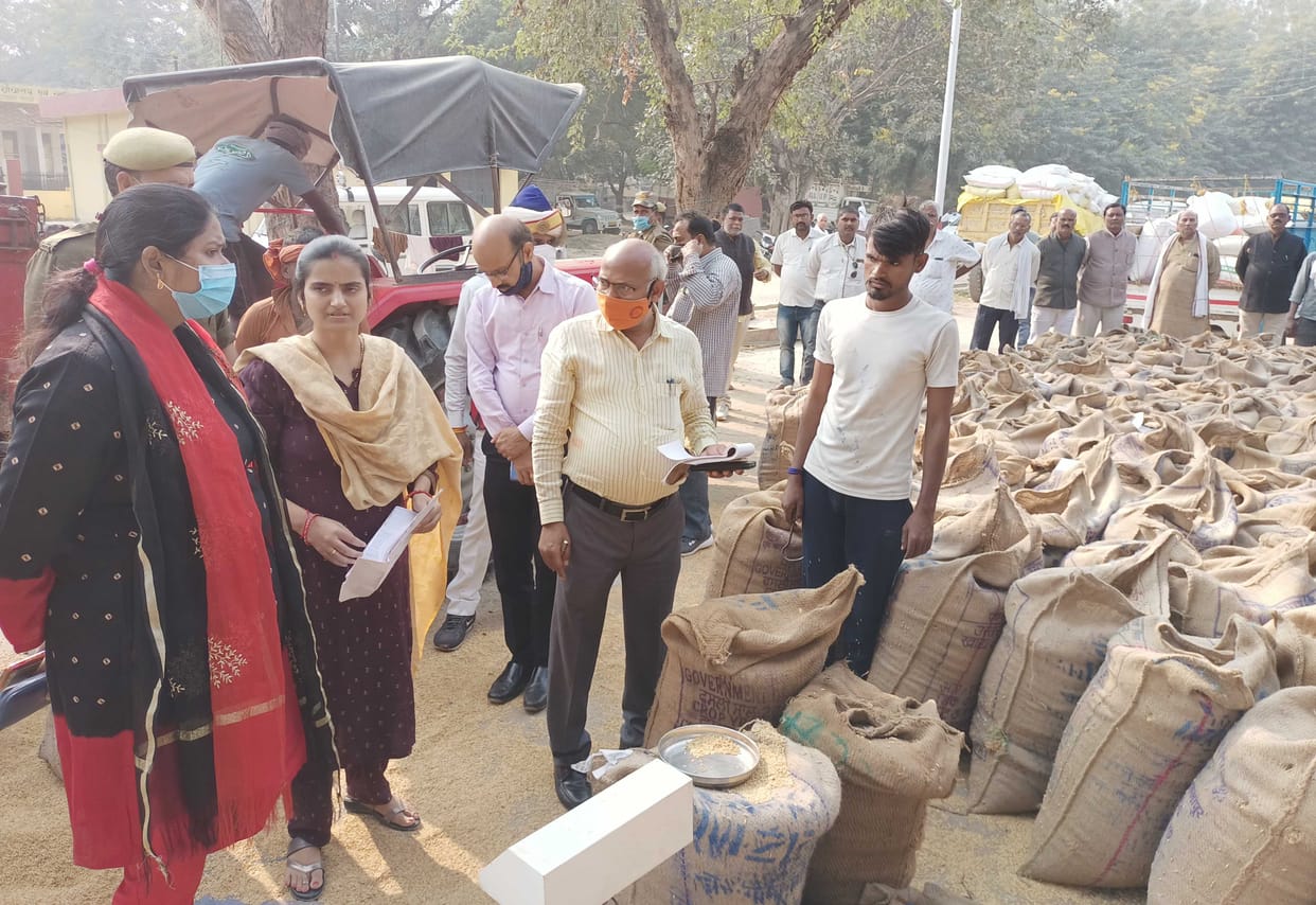 Defects found at paddy purchasing center, DM reprimanded