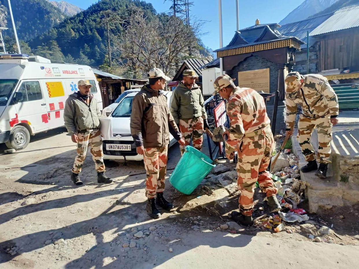 Cleanliness campaign launched in Harshil and Dharali villages