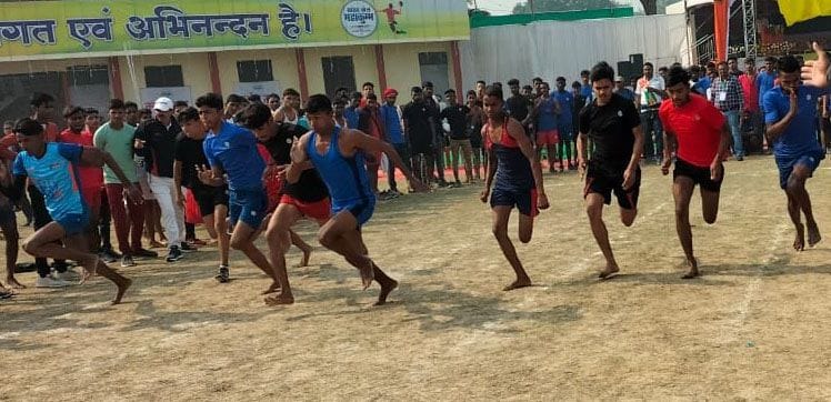 Prem Sagar tops in 100m race