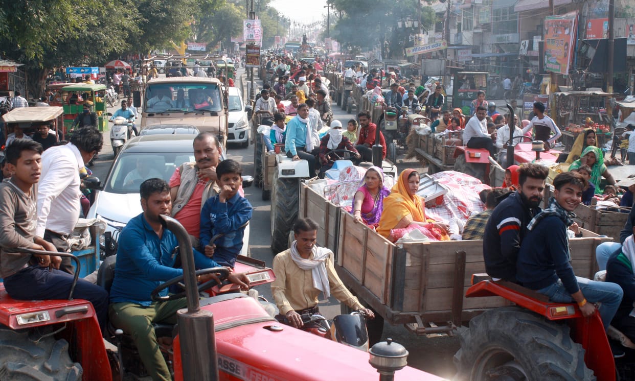 Echo of Ganga Mayya's cheers in Tigri, devotees thronged