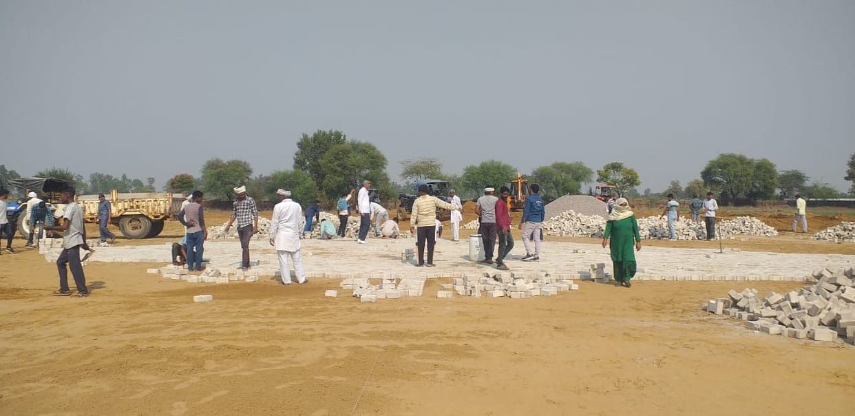 President's helicopter will land in the border of Taga village