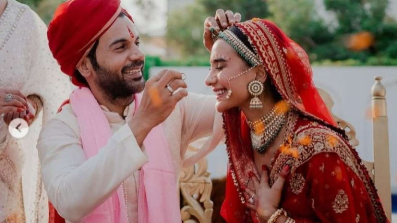 First Picture: Rajkummar Rao ties knot with girlfriend Patralekhaa, actor says, 'No greater happiness than being called your husband'