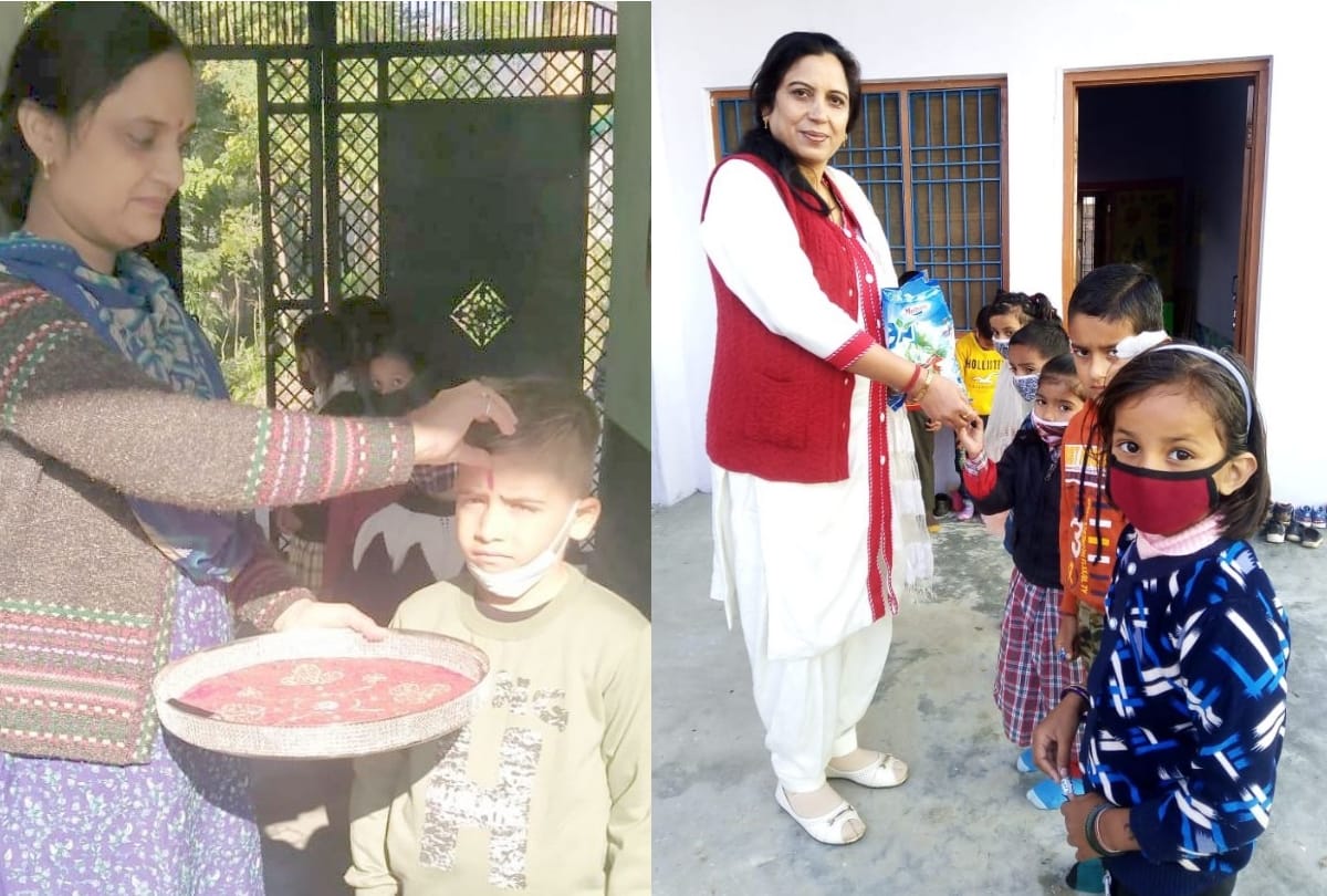 first and second class student 65 percent attendance on first day in himachal govt schools