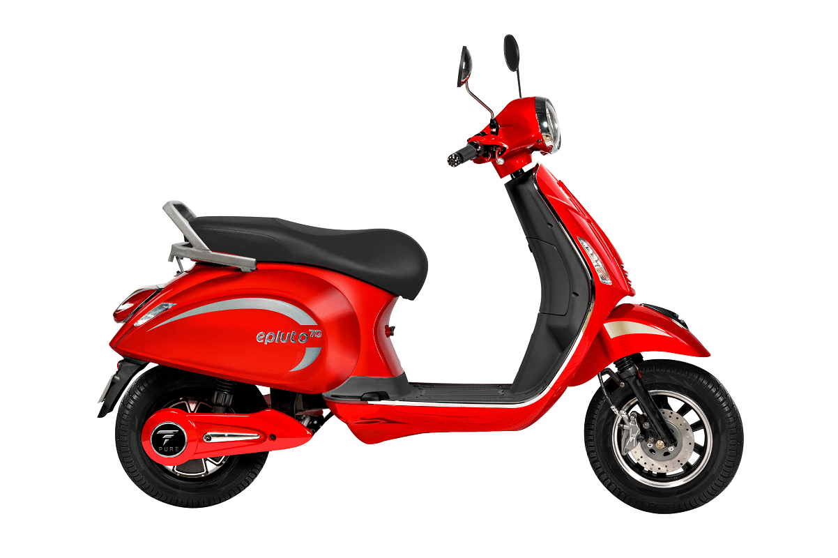 Pure ePluto 7g Vespa Electric Scooter Launched Features Specification Price in India pure-epluto 7g vespa electric scooter launched features specification price in india