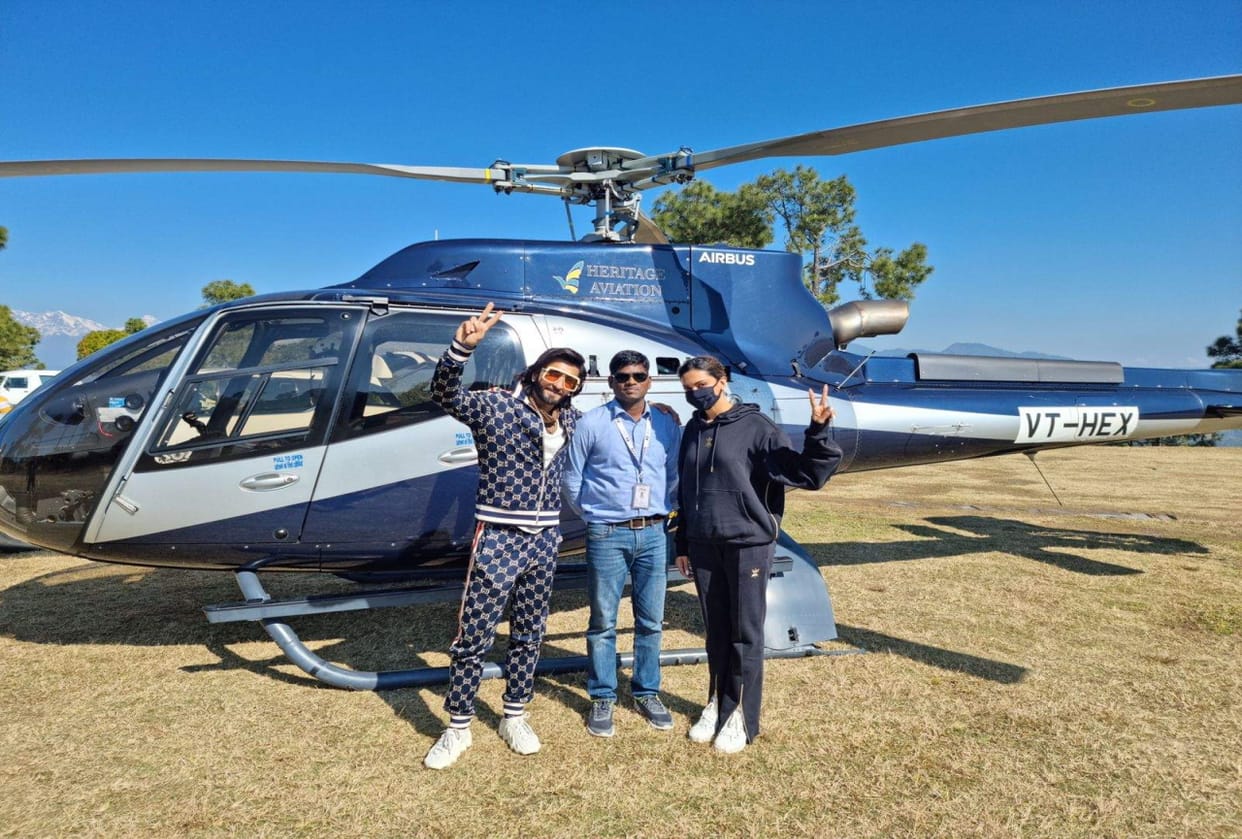 Ranveer and Deepika celebrated their third marriage anniversary in hill station of Uttarakhand
