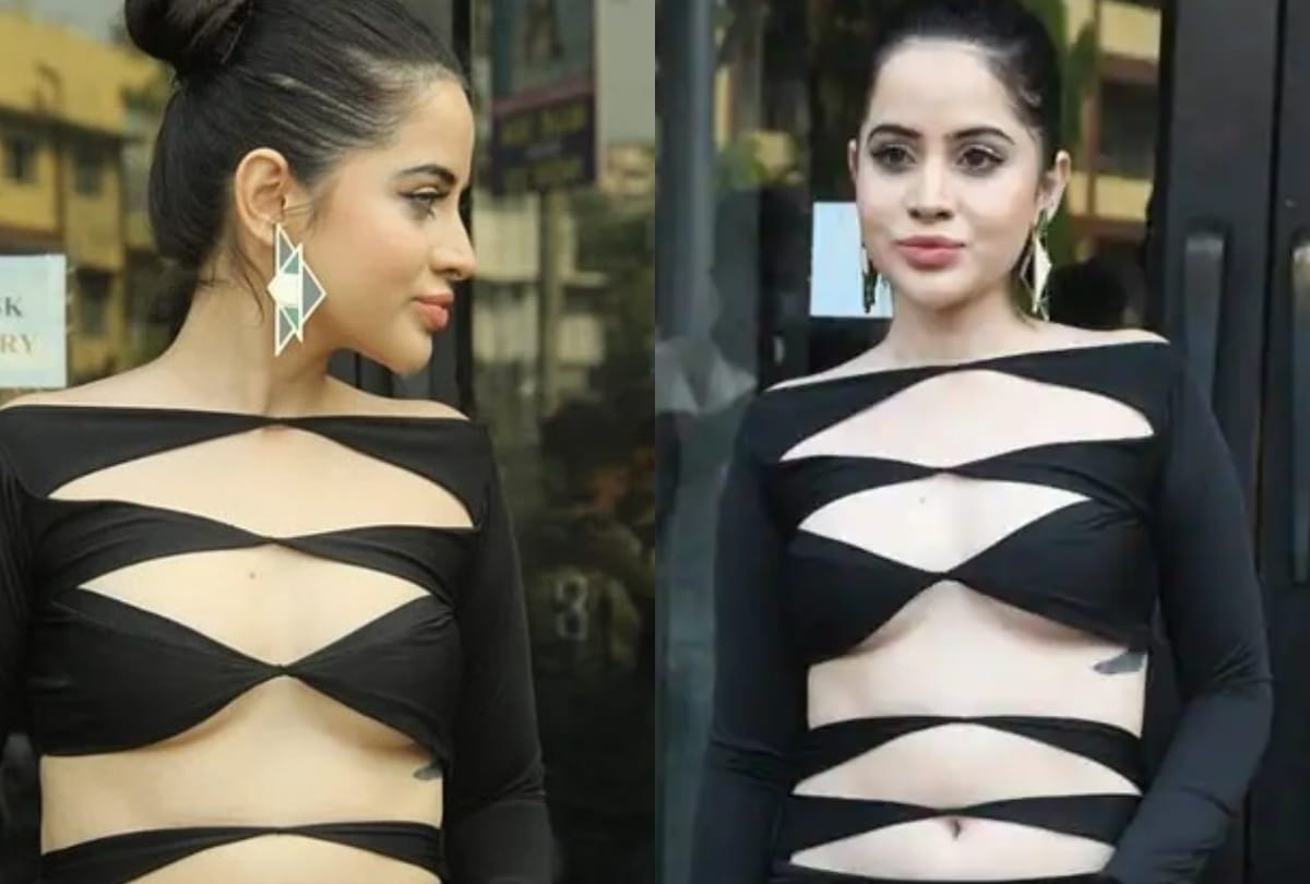 TROLL Urfi Javed copied Hollywood star and wore black cut out dress, people said  went crazy after Bigg Boss
