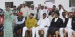 बदायूं क्लब में अपनी बात रखते राजनीतिक दलों के पदाधिकारी और कार्यकर्ता। संवाद