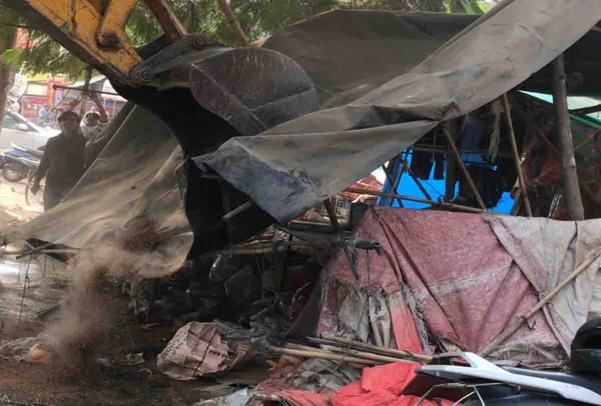 Kanpur: Removed 62 illegal occupations on the possible route of the President
