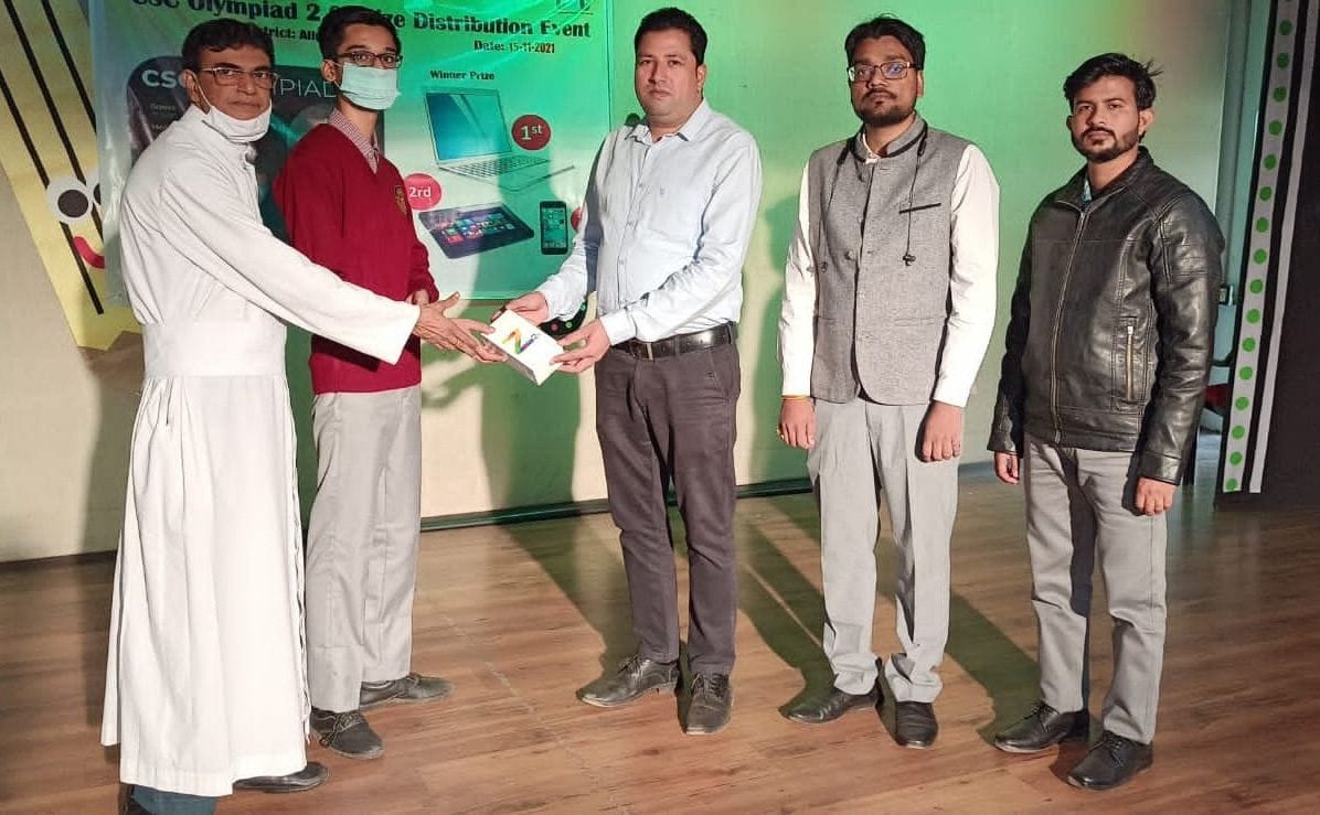 Harsh Pundhir got third position in National Olympiad