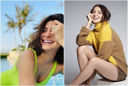 Social media: Anushka Sharma shared a beautiful picture in a swimsuit husband Virat Kohli gave such a reaction