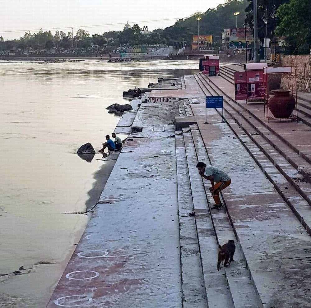 The dark shadow of pollution snatched away the beauty of Yoganagari