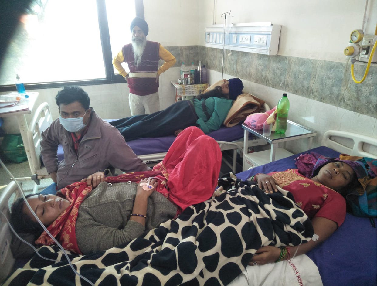 One bed, two patients, how soon the body will recover
