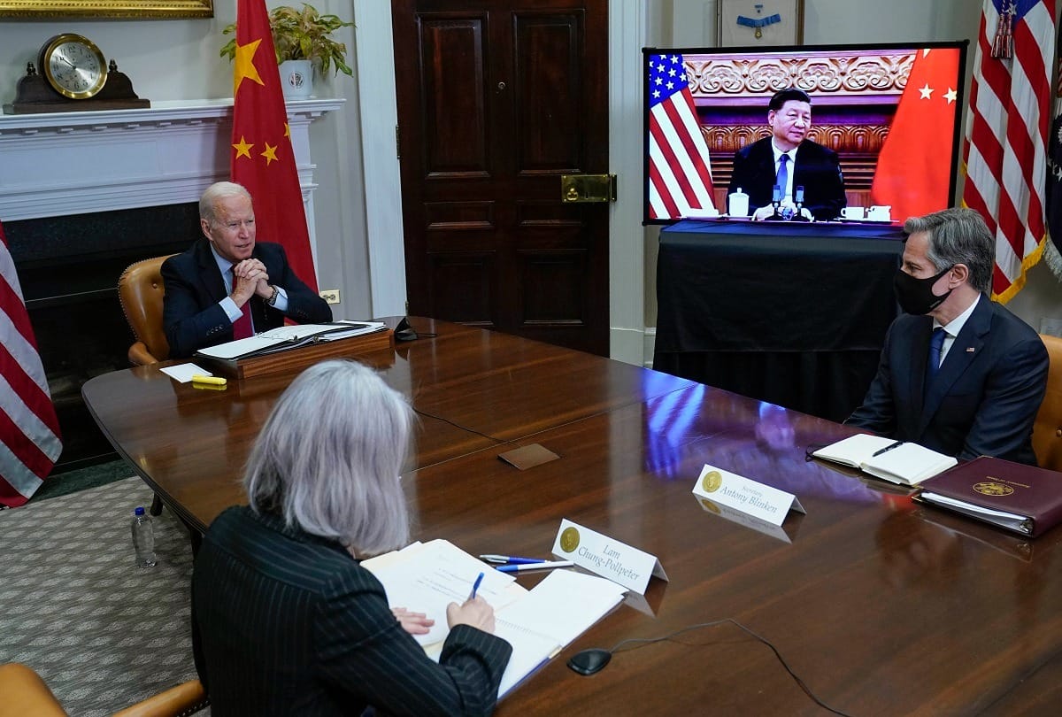 xi jinping warns joe biden over taiwan news in hindi