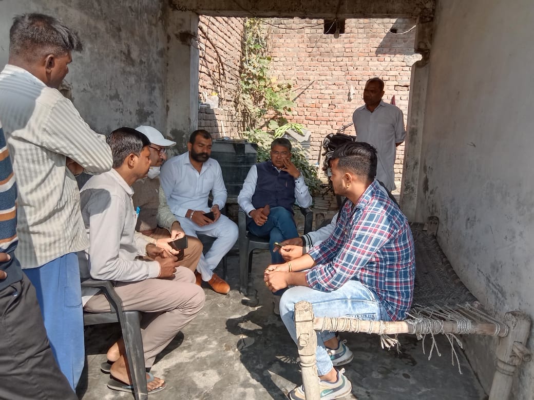 Mayor checked development work, heard problems, Yamunanagar