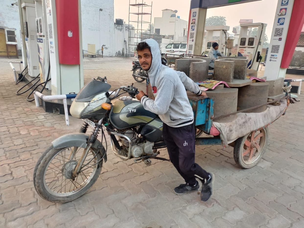 Requested humble but still did not give petrol