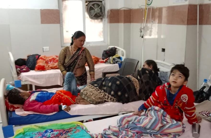 Platelets started decreasing again in fever patients