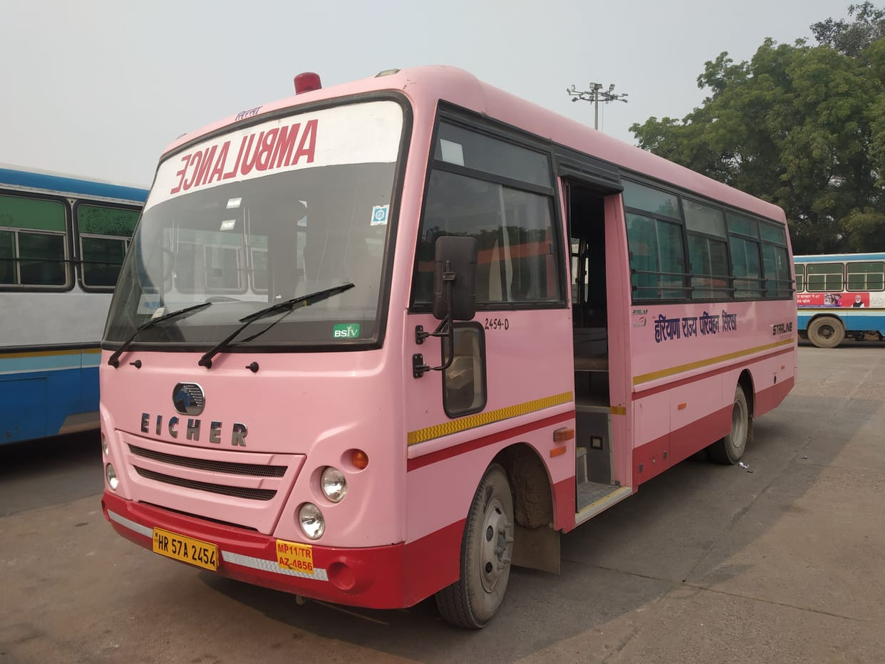 Five pink buses converted into ambulances are no longer being used, girl students are not getting facilities