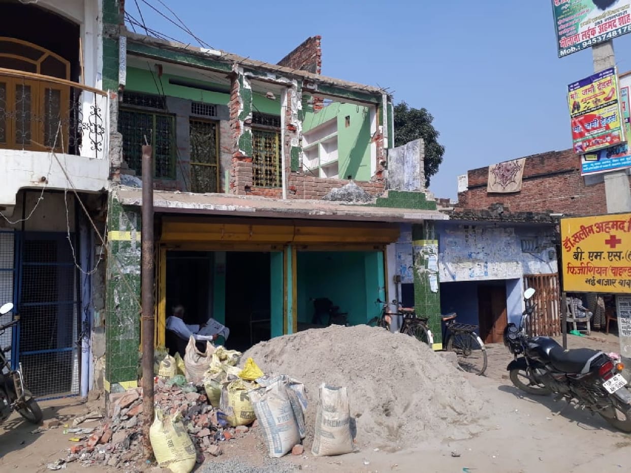 15 hundred shops and houses will be demolished from Rupediha to Barabanki