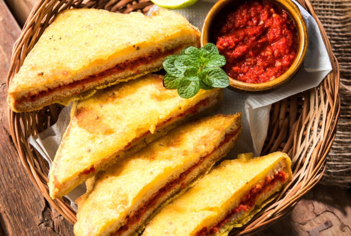 Besan Bread Toast Recipe in Hindi Easy Breakfast Recipes