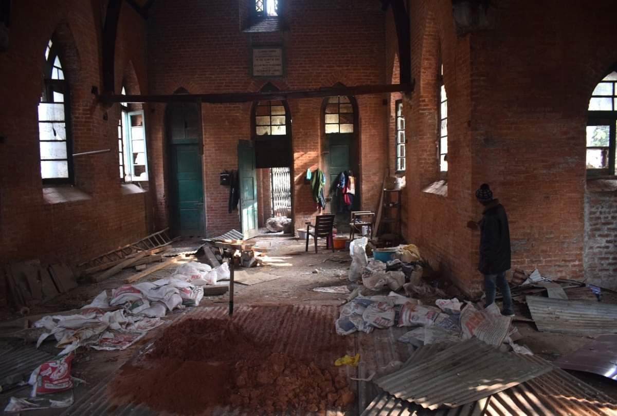 Srinagar's oldest church will be restored it was closed due to terrorism in 90s
