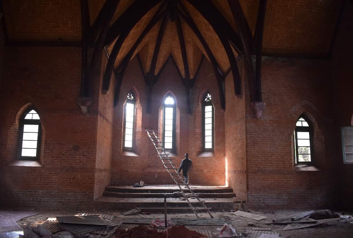Srinagar's oldest church will be restored it was closed due to terrorism in 90s