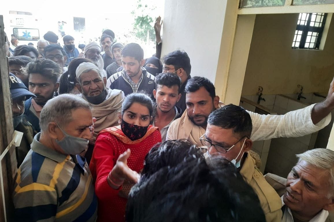 Uproar over the disturbances in the camp