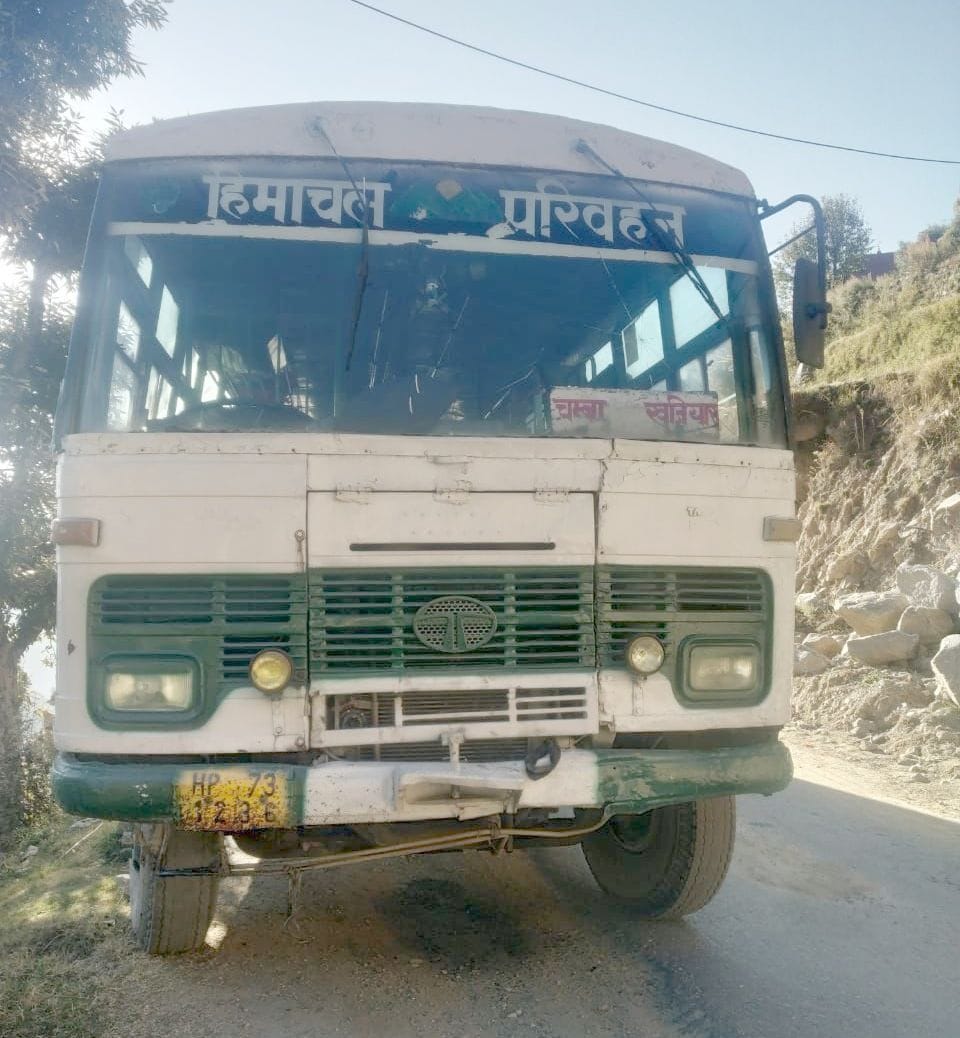 HRTC buses began to swell in the middle