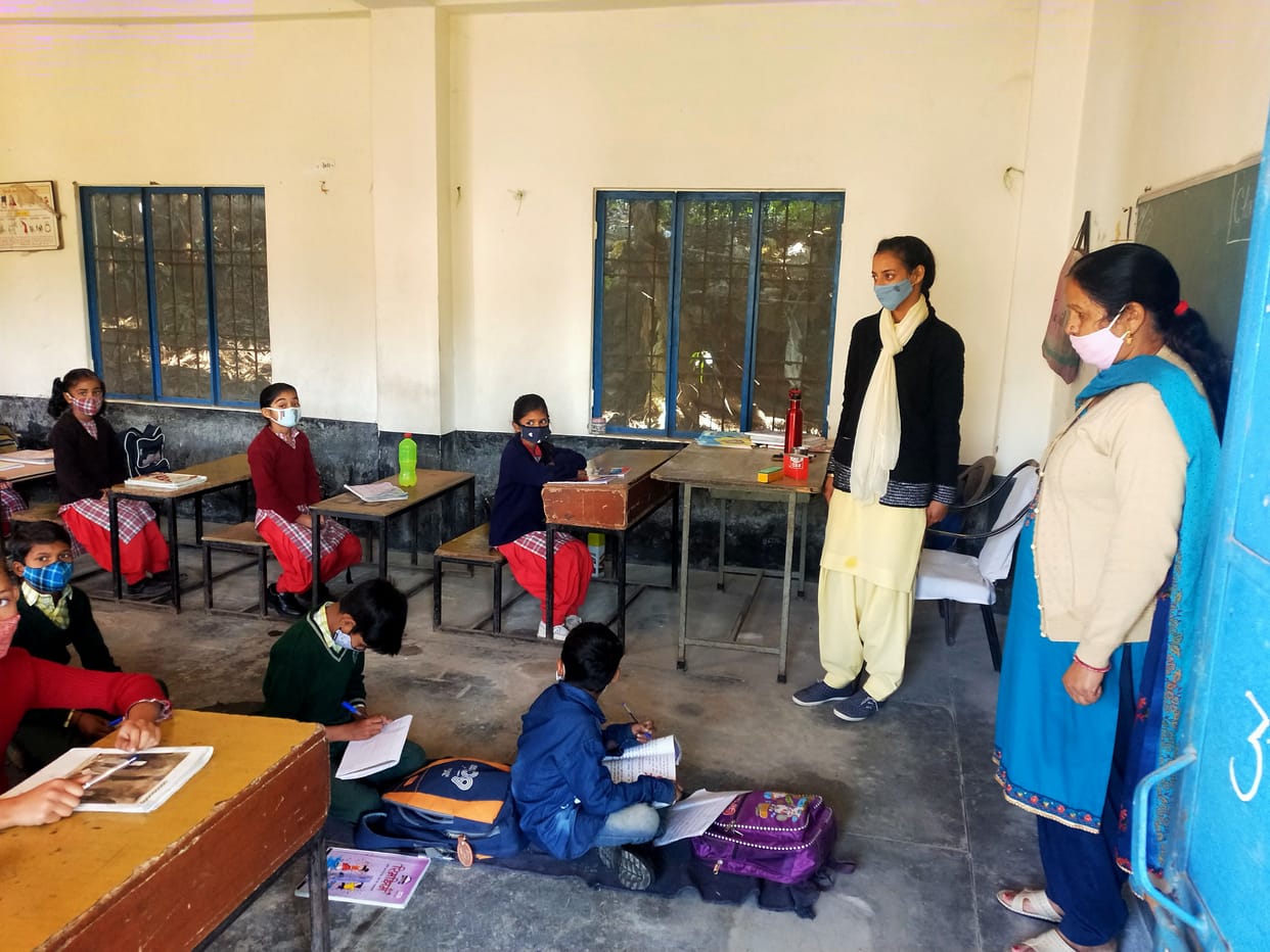 On the second day, attendance in the first class increased by eight and a half percent