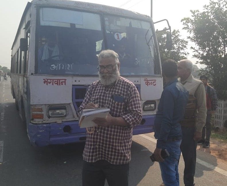 Hathras: Roadways buses came out from inside the city, relief to the passengers