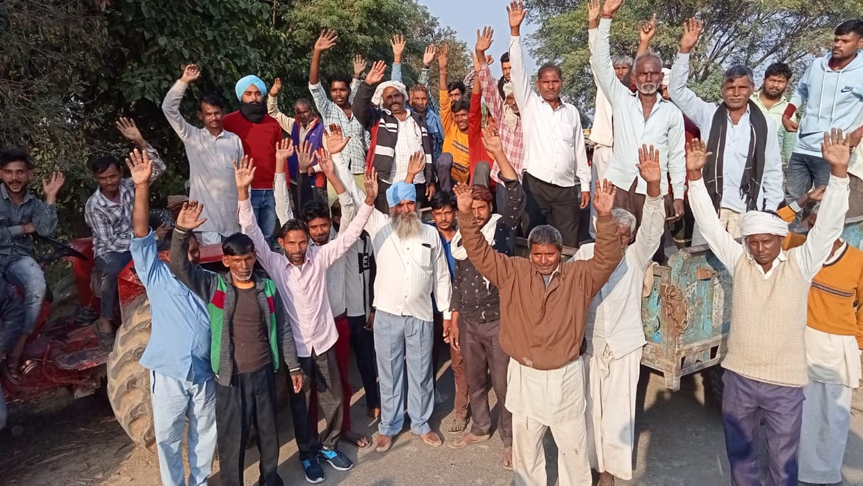 Demand raised for compensation of crops and construction of embankment