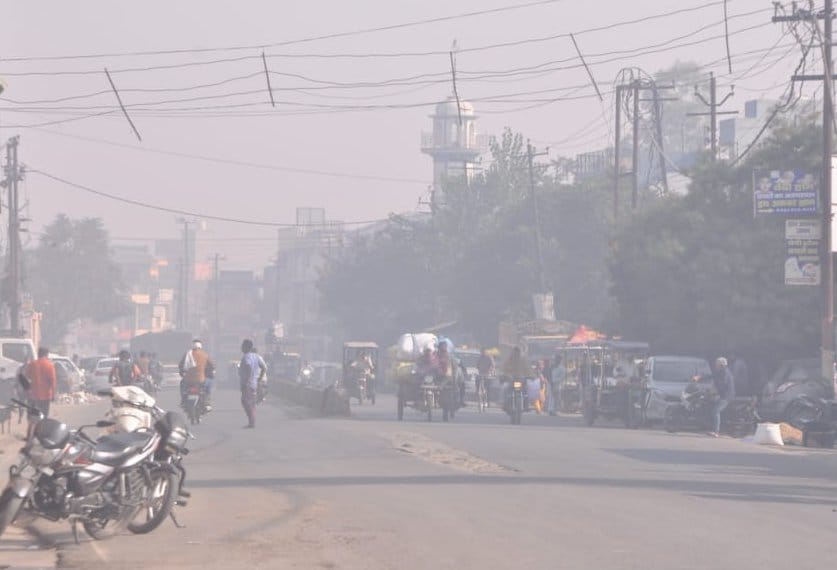 The air of the district is constantly poisonous, it is difficult to breathe