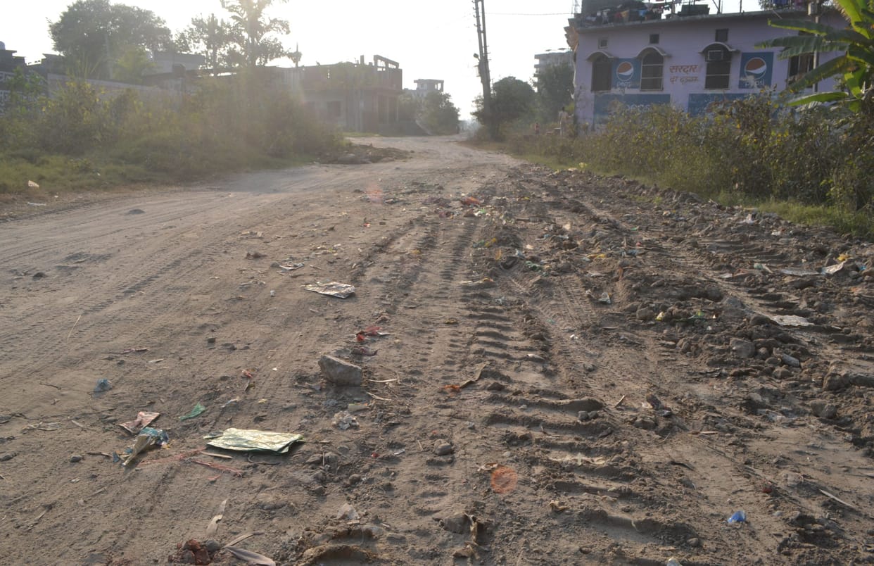 People's outrage over road not being built