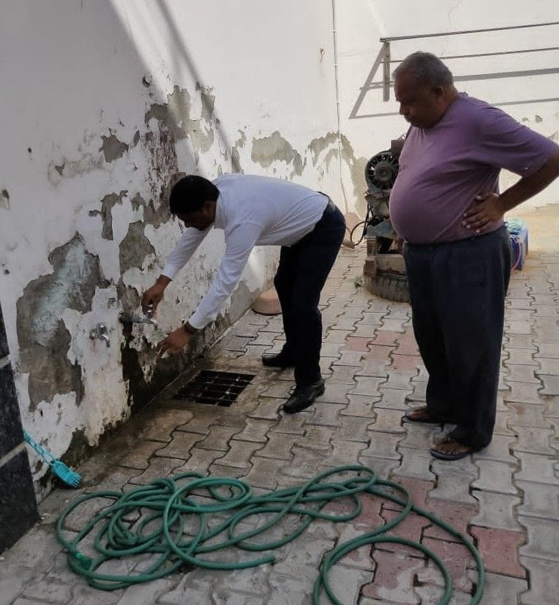 Health workers will be at your door every 15th day