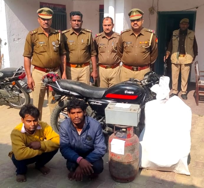 Theft in the canteen was disclosed within 24 hours, two arrested