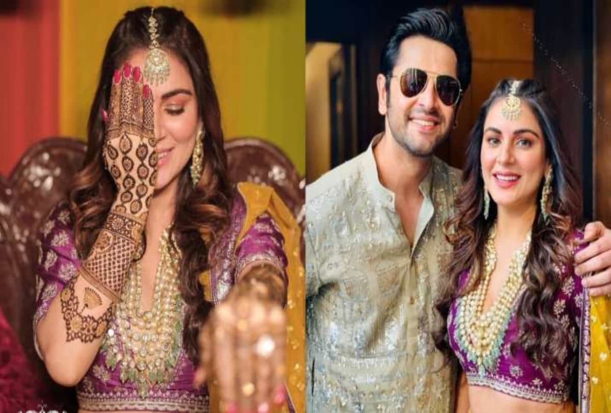 Wedding Album: Husband Rahul Sharma lifts Shraddha Arya in her arms at wedding all eyes were on the bride and groom