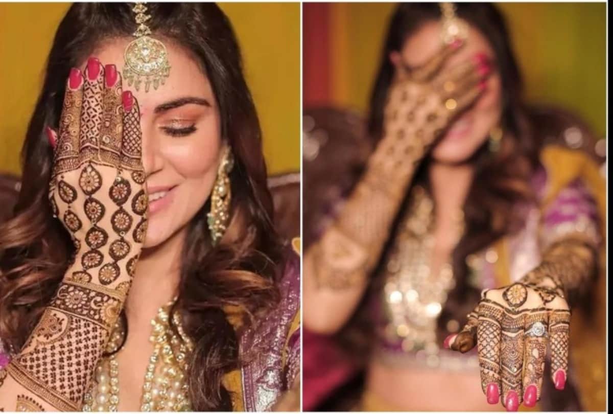 Wedding Album: Husband Rahul Sharma lifts Shraddha Arya in her arms at wedding all eyes were on the bride and groom