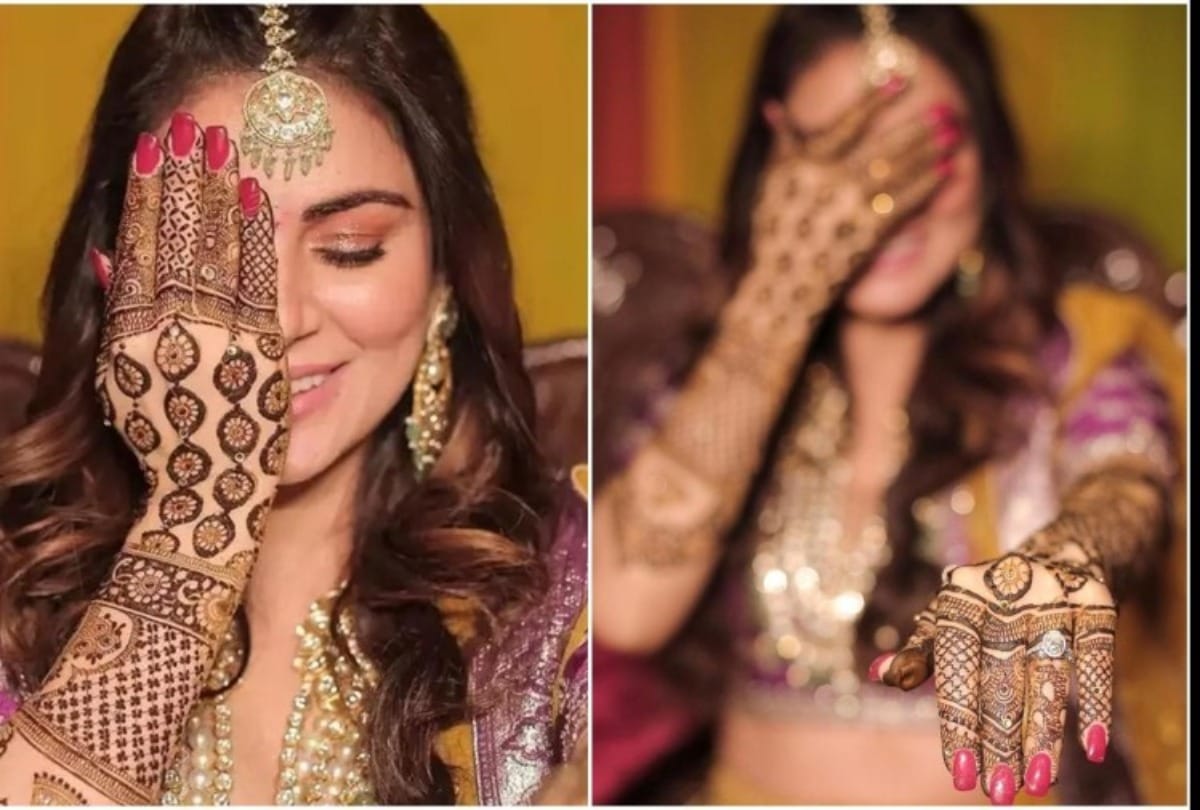 Wedding Album: Husband Rahul Sharma lifts Shraddha Arya in her arms at wedding all eyes were on the bride and groom